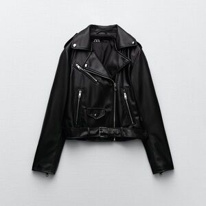 Zara Faux Leather Jacket